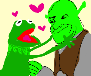 300x250 Shrek X Kermit