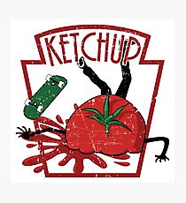 210x230 Ketchup Drawing Wall Art Redbubble
