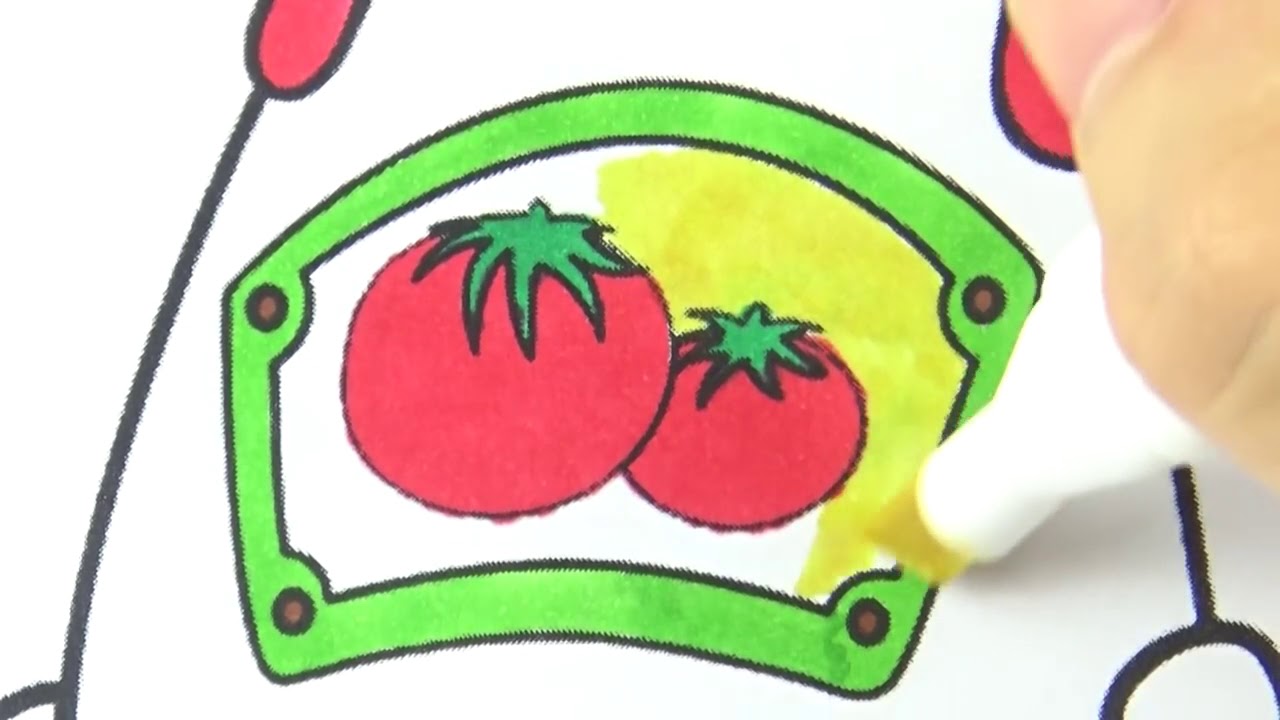 1280x720 tommy ketchup shopkin coloring pages drawing for children how