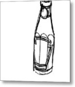 155x180 Diner Drawing Ketchup Art Print