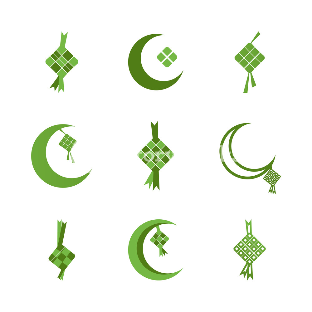 1000x1000 ketupat eid al fitr ramadan illustration royalty free stock image