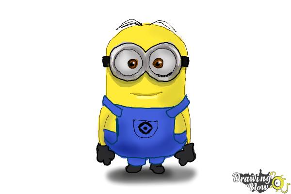 600x400 How To Draw Kevin The Minion From Despicable Me