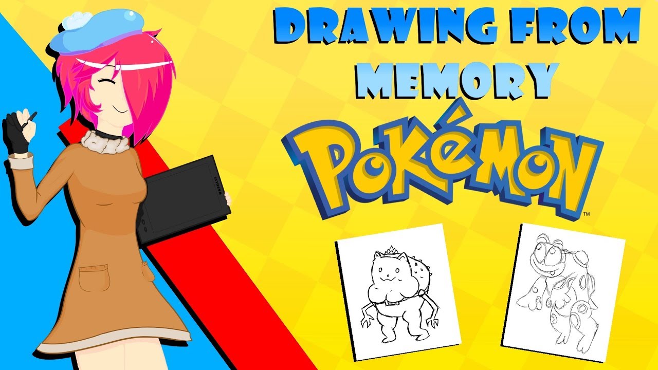 1280x720 Drawing Pokemon From Memory
