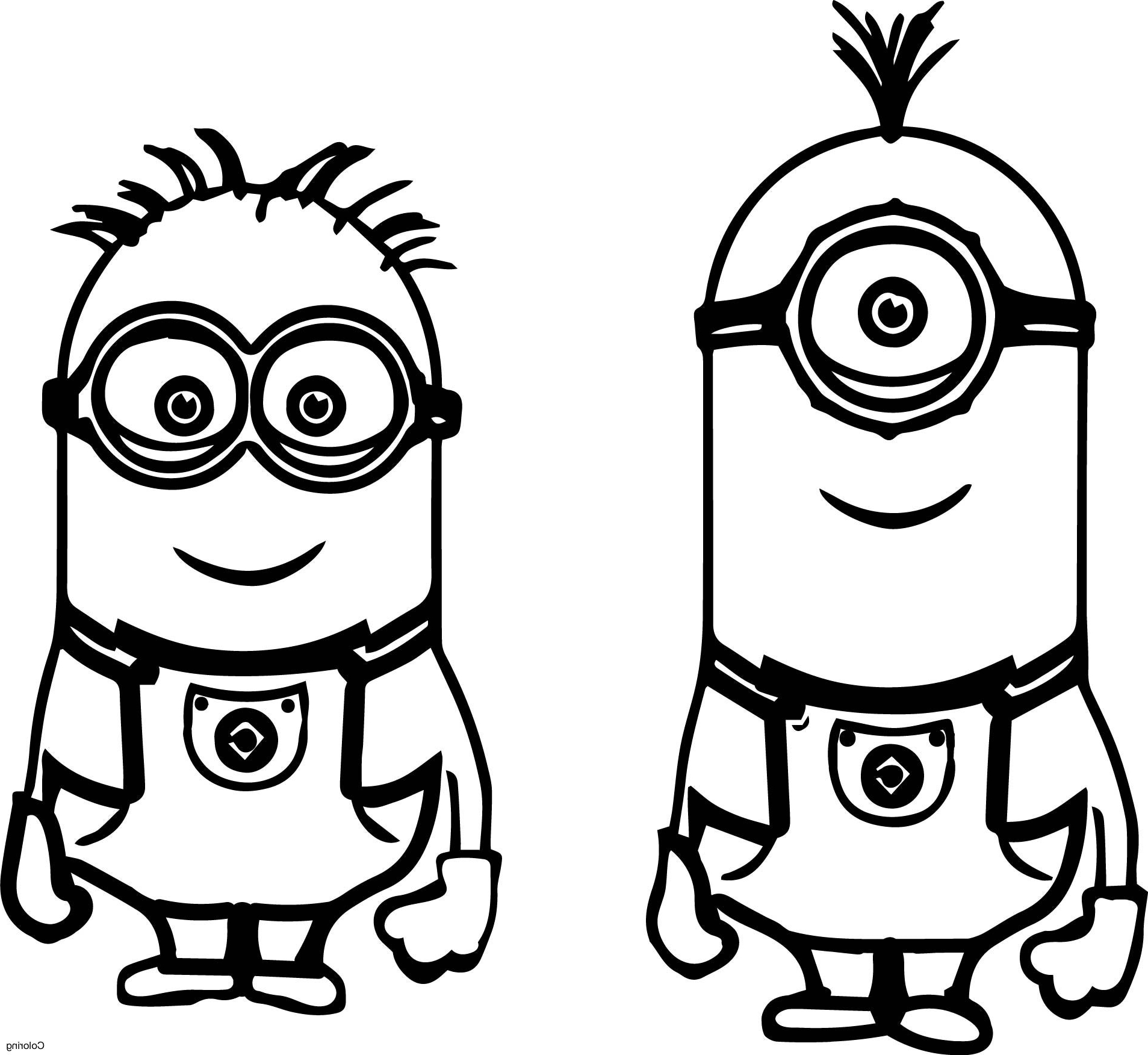 Kevin The Minion Drawing | Free download on ClipArtMag