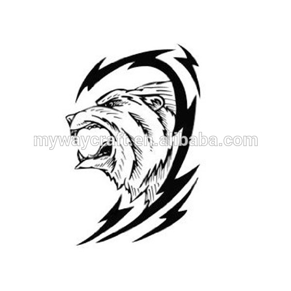 600x600 High Quality Gold Wing Key Design Tattoo Sticker,metallic Tattoo