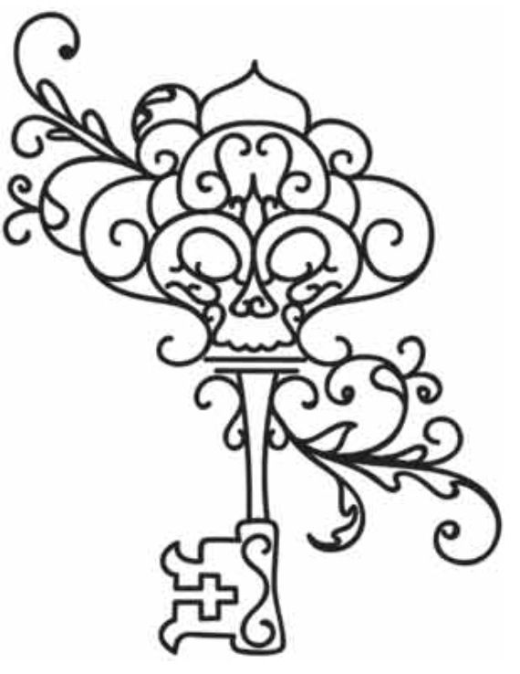 570x738 Dot Drawings Embroidery Designs, Key