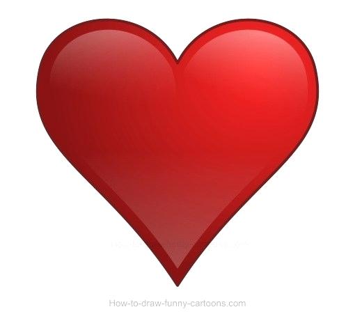 510x461 How To Draw A Heart Easy To Draw Heart With Arrow