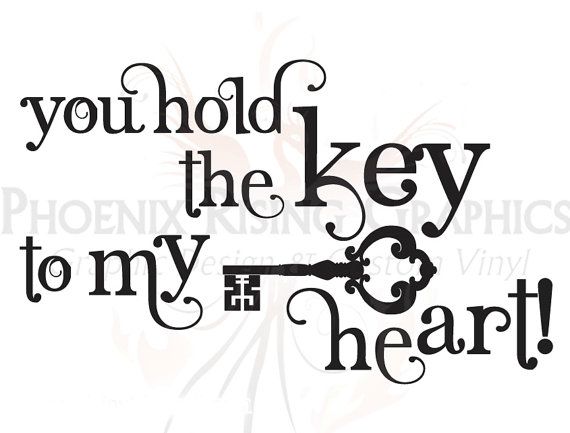570x433 Key To My Heart Quote