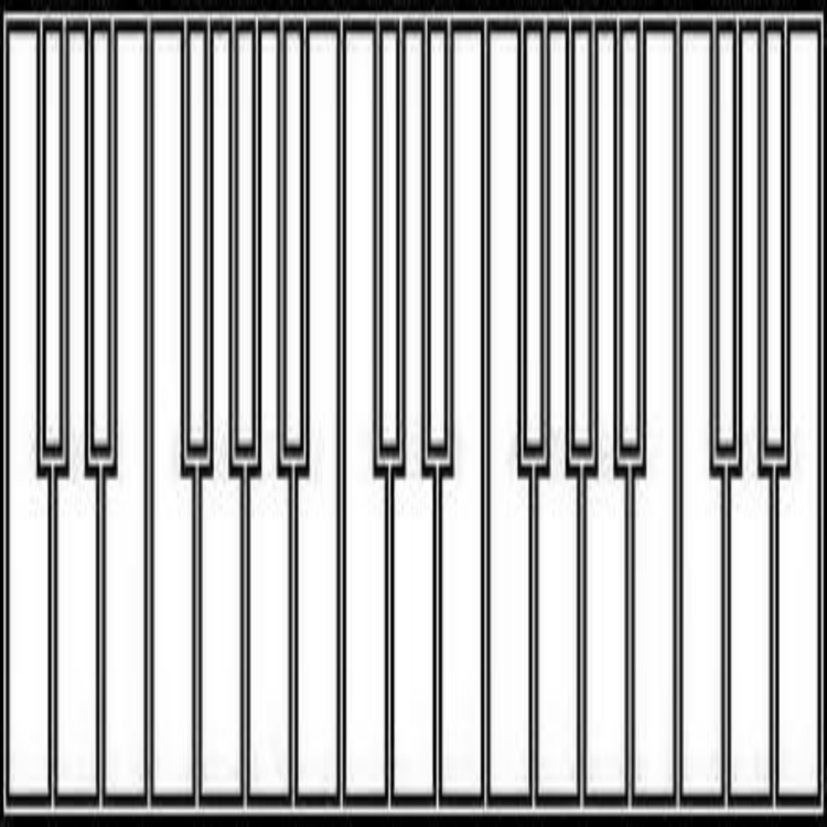 750x750 Musical Keyboard Computer Icons Push Button Drawing Cc0