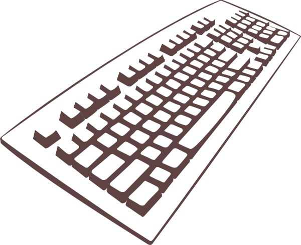 600x490 Keyboard Clip Art Free Vector In Open Office Drawing