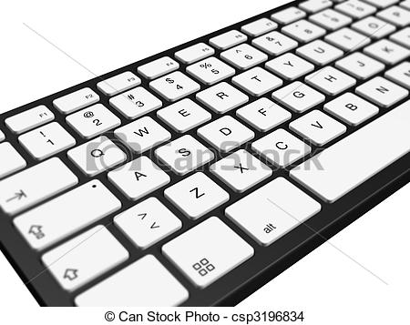 450x357 computer keyboard three dimensional computer keyboard isolated