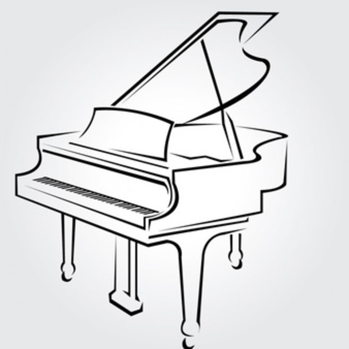 Keyboard Line Drawing | Free download on ClipArtMag