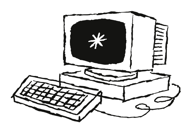 640x446 Keyboard Illustrations Unique Modern And Vintage Style Stock