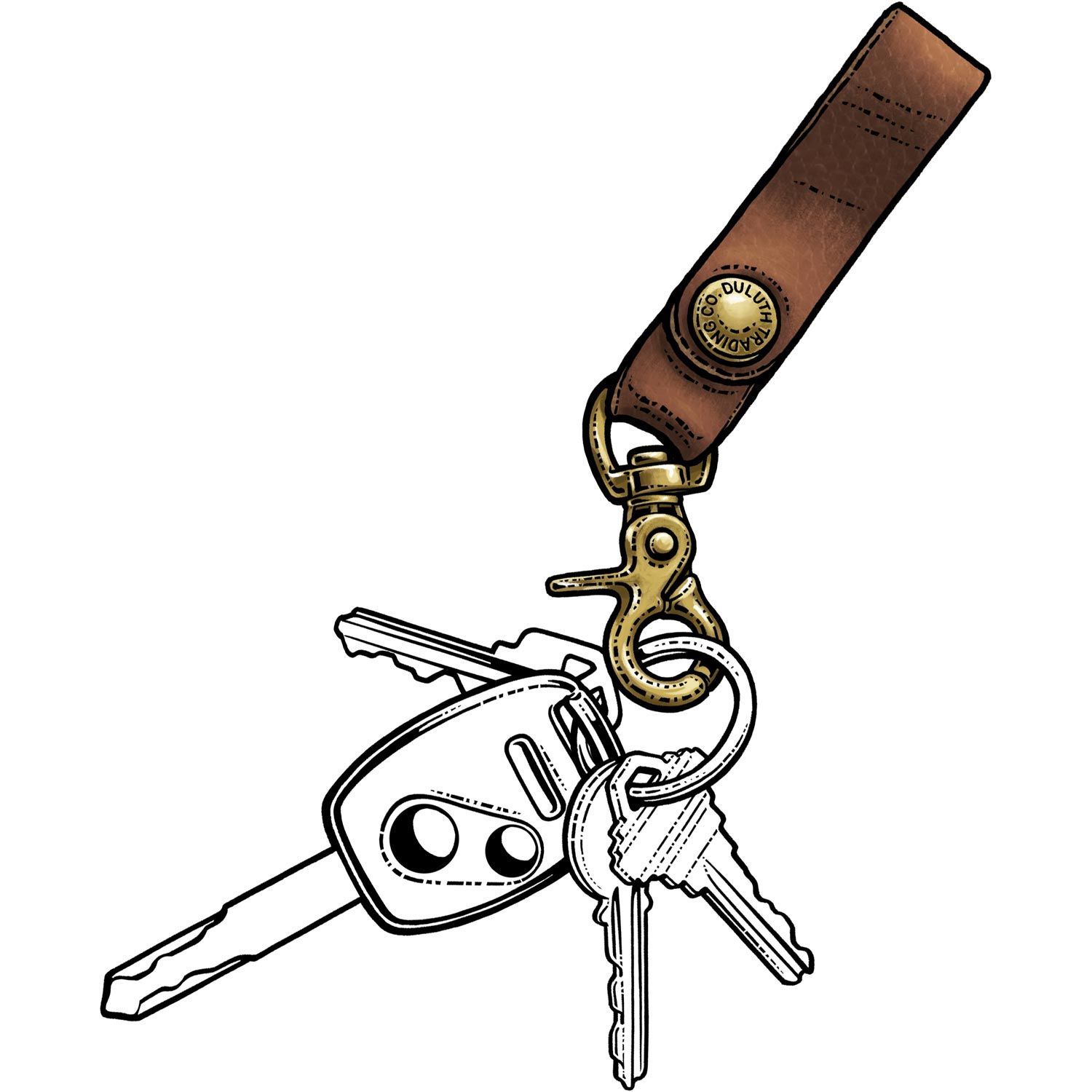 1500x1500 lifetime leather keychain lanyard duluth trading company