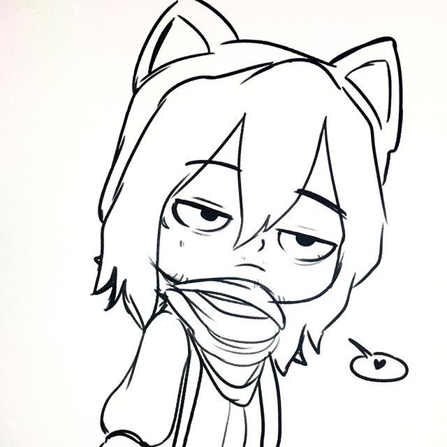 640x640 Working On A Keychain Design Of My Favorite Pro Hero Eraserhead