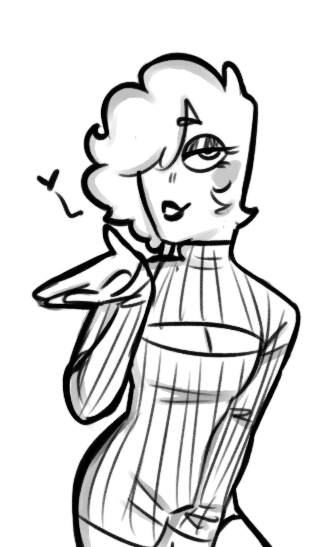 1180x1920 welcome to my hell!! i always watch you keyhole sweater swety