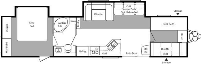 650x208 Keystone Floor Plans