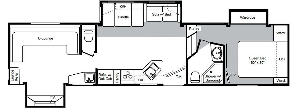 987x360 Used Keystone Rv Raptor Toy Hauler Fifth Wheel