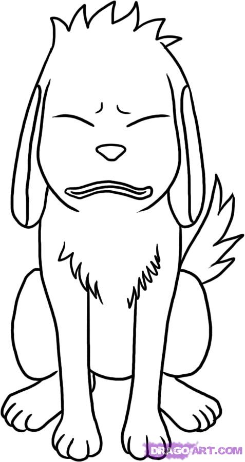477x901 Step How To Draw Akamaru From Naruto
