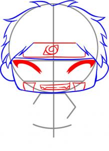 218x302 Draw Chibi Kiba, Step