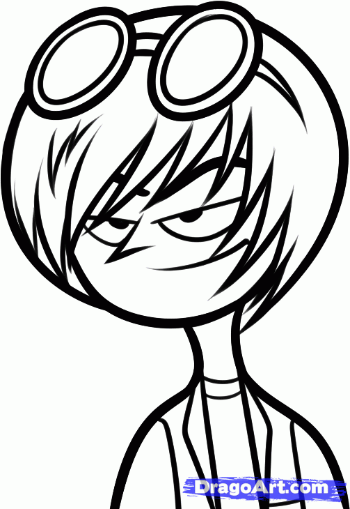 503x730 Draw Gordie Gibble, Kick Buttowski, Step