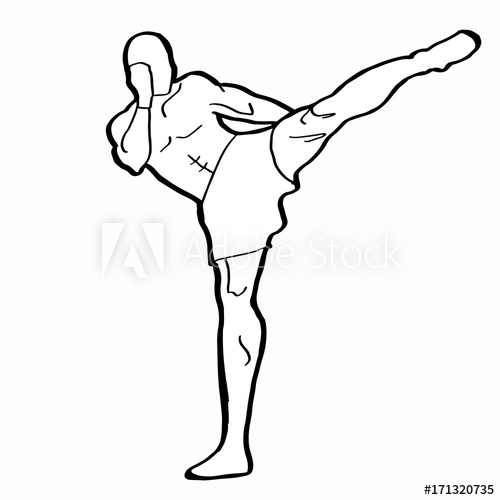500x500 Kick Box Drawing