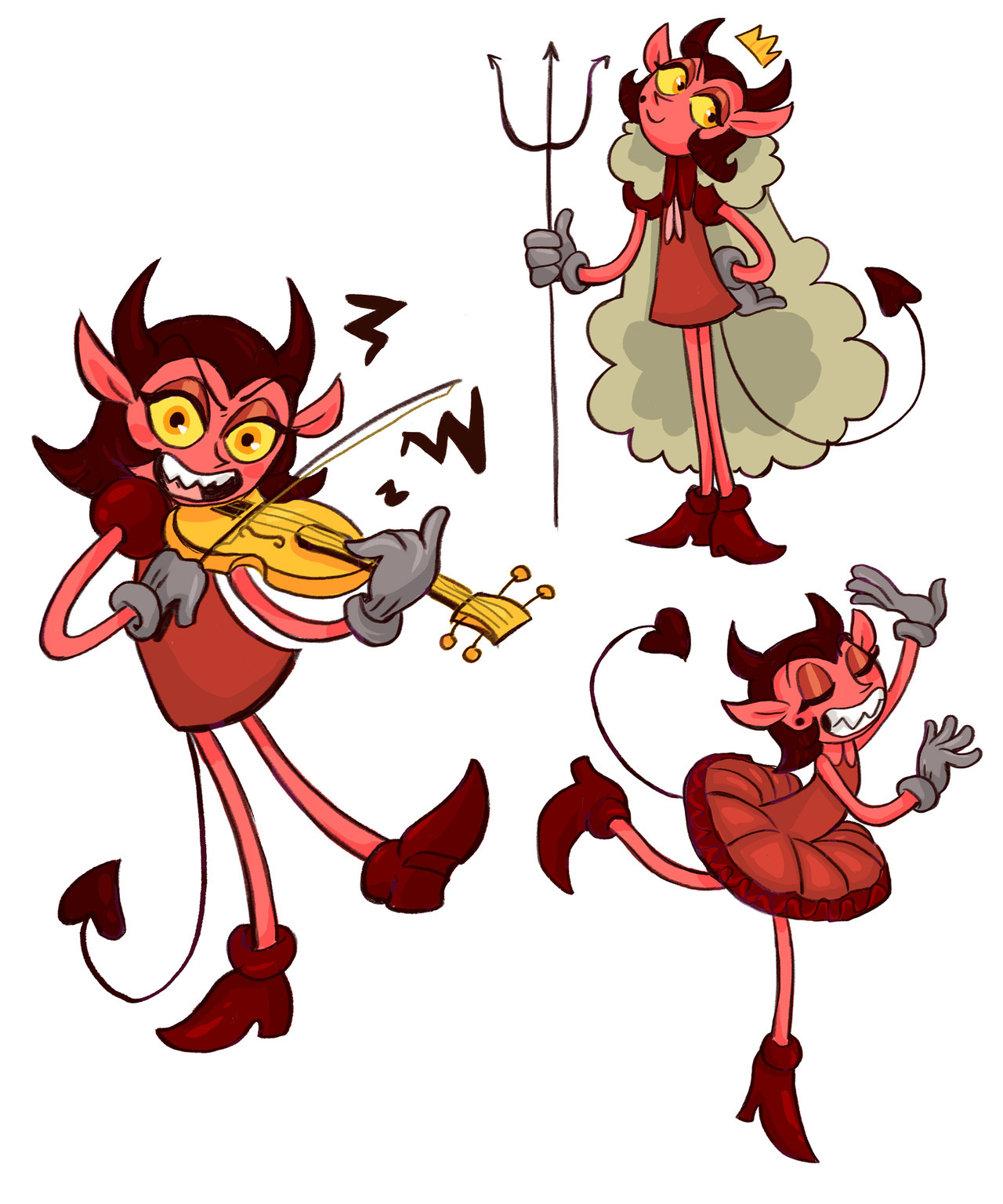 1280x1536 Been On A Kick Of Drawing Cuphead Ocs Lately So