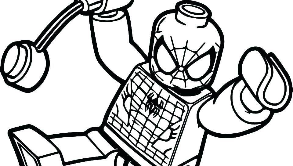 960x544 Spiderman Coloring Online