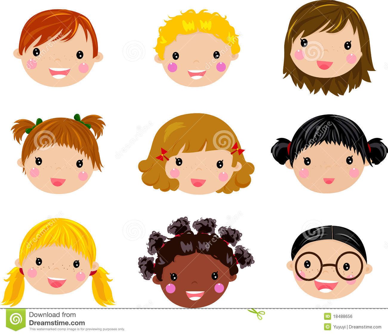 1300x1122 Cartoon Children Face Rs Girl Face Drawing, Children Images