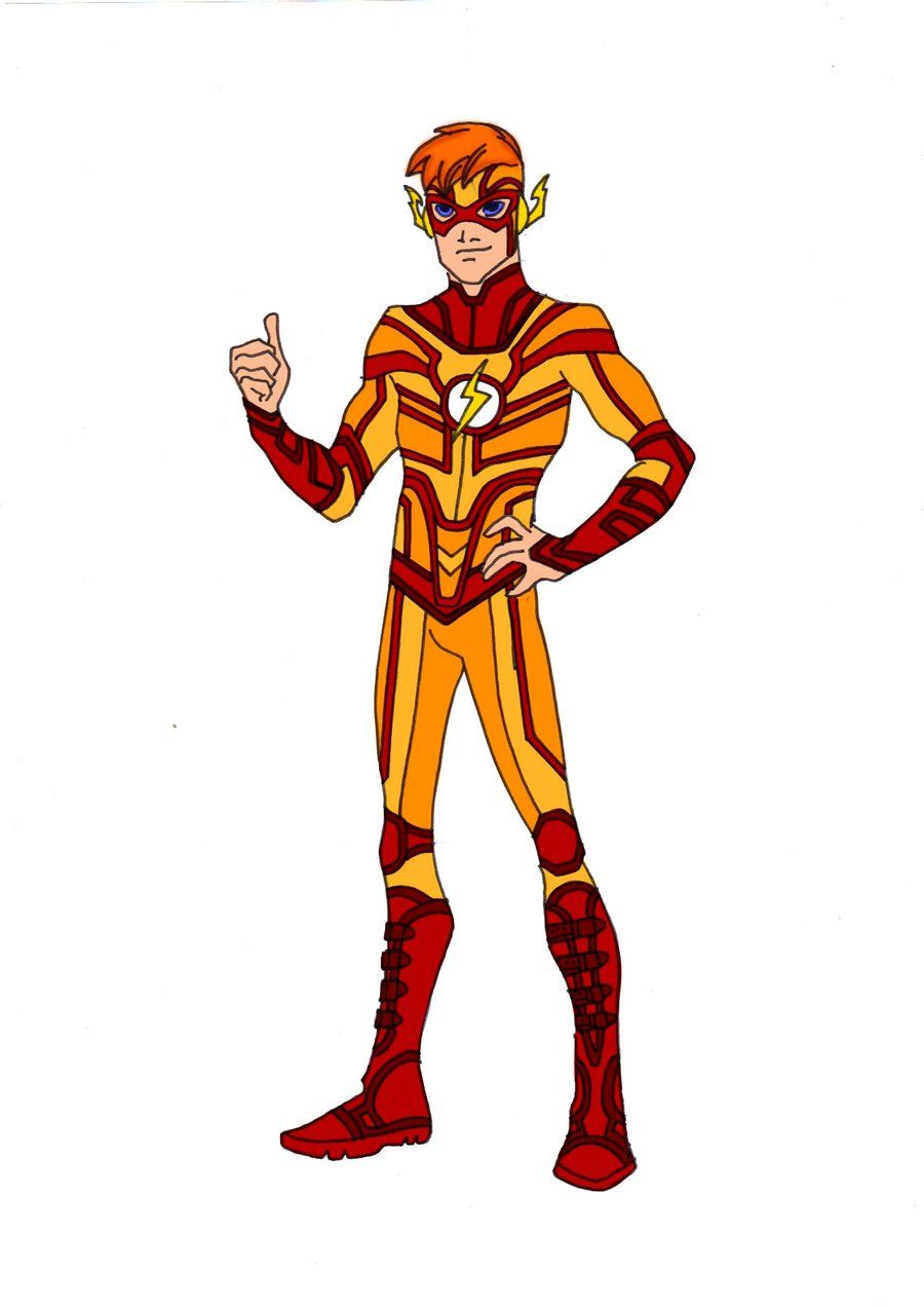 900x1272 kid flash redesign!
