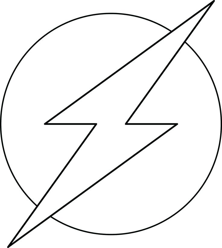 736x820 the flash coloring pages flash coloring pages symbol kid flash