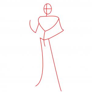 302x302 Draw Kid Flash, Step