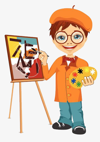 424x600 a kid with a dye plate, plate clipart, painting, draw png image