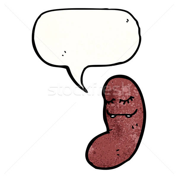 600x600 Cartoon Kidney Vector Illustration Lineartestpilot