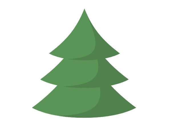 600x450 How To Draw A Christmas Tree Step
