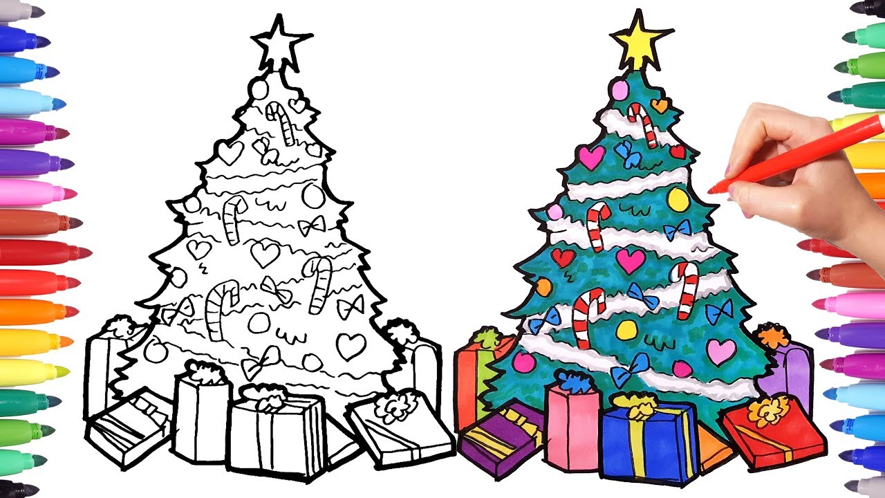 1280x720 Christmas Coloring Sheets To Print For Free Christmas Hello Kitty