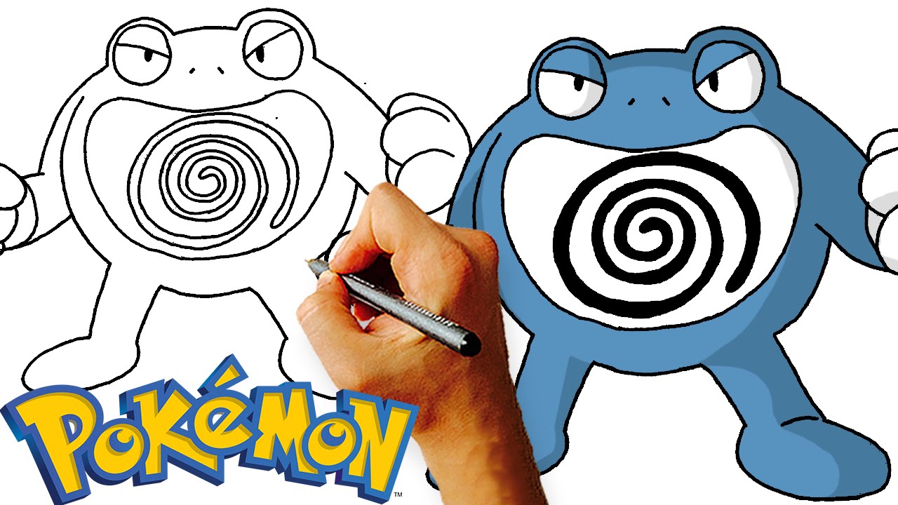 1280x720 How To Draw Poliwrath From Pokemon Step