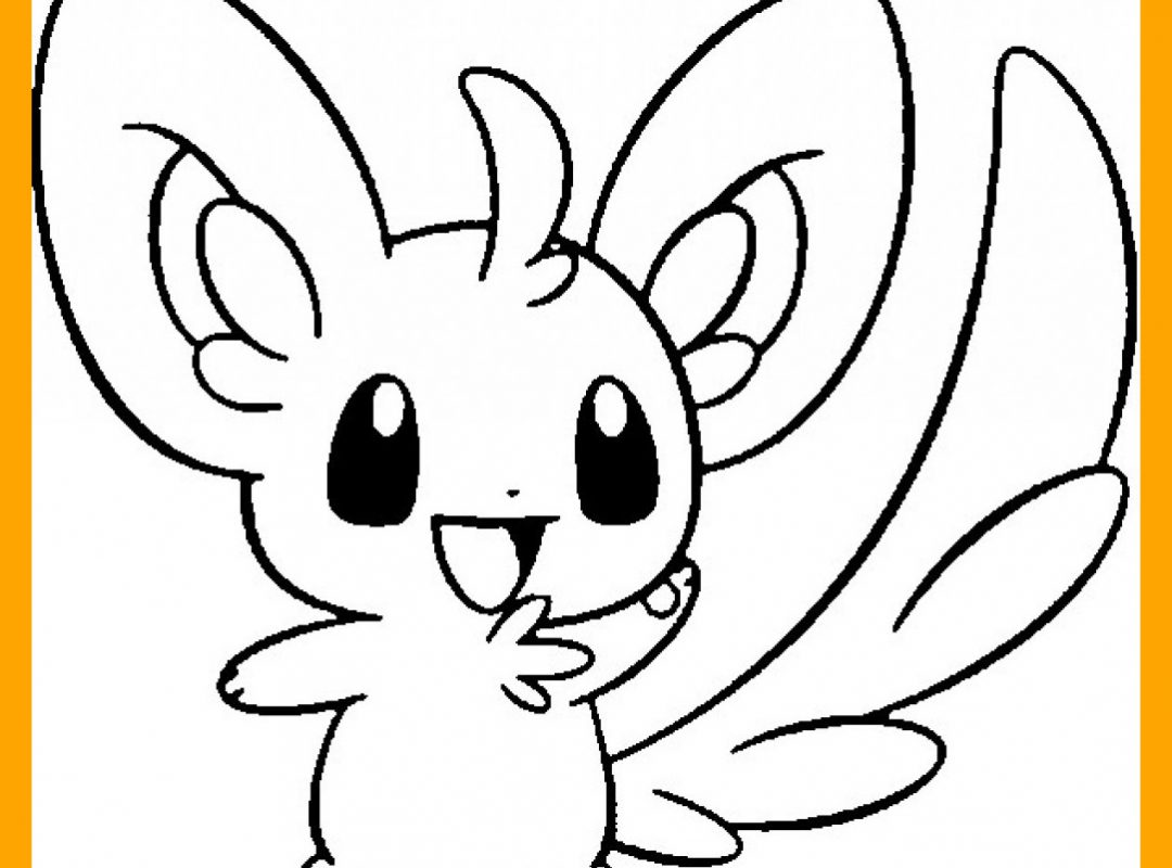 1080x800 Pokemon Cute Coloring Pages Amazing Eevee Pikachu Baby Excellent