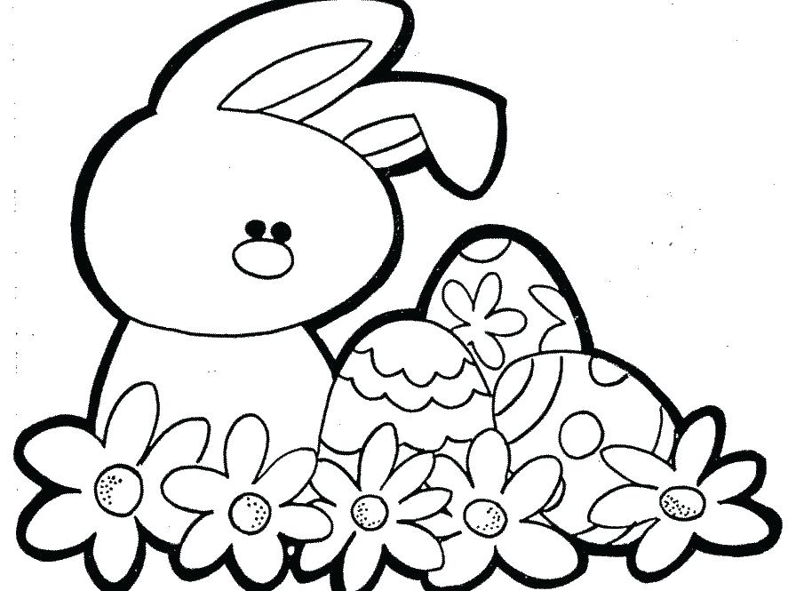 887x665 Free Easter Color Pages To Print Drawing For Kids At Free