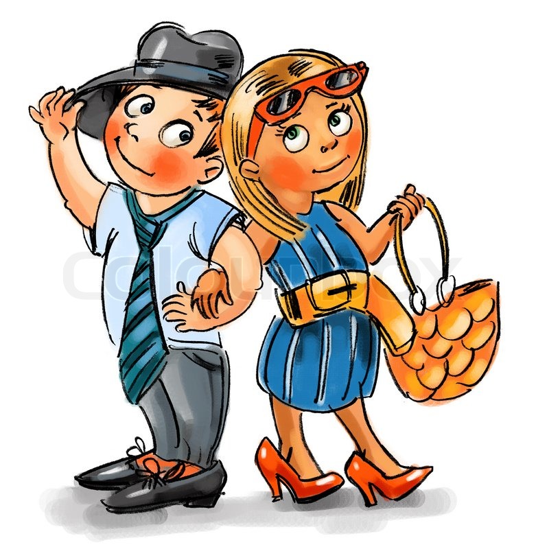 781x800 Fashion Kids Children In Adult Clothing Stock Image Colourbox