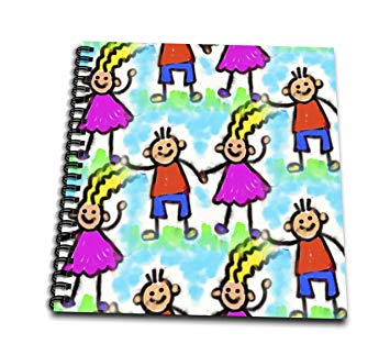 355x323 Rose Image Of Watercolor Cartoon Of Kids Holding