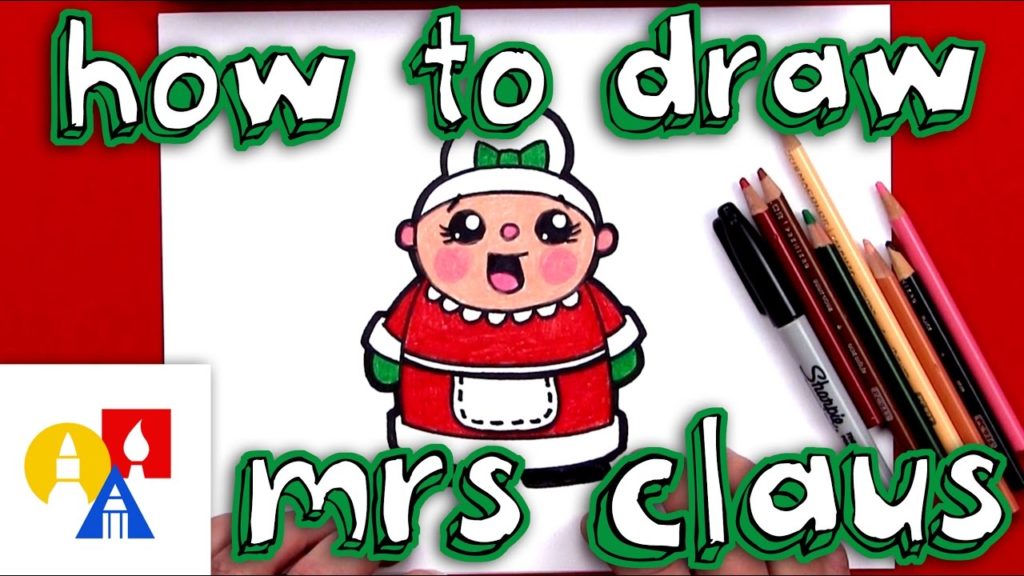 1024x576 How To Draw Cartoon Mrs Claus
