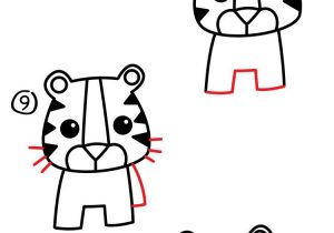 300x210 Tiger Drawing Cartoon And How To Draw A Cartoon Tiger