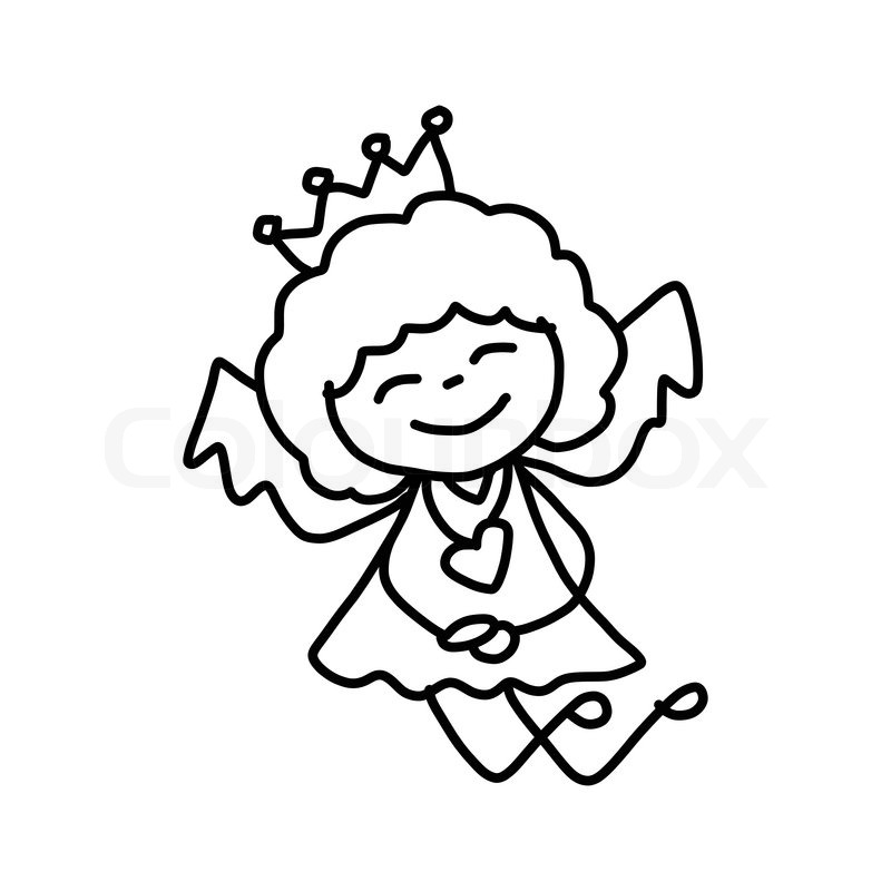 800x800 Hand Drawing Abstract Cartoon Stock Vector Colourbox