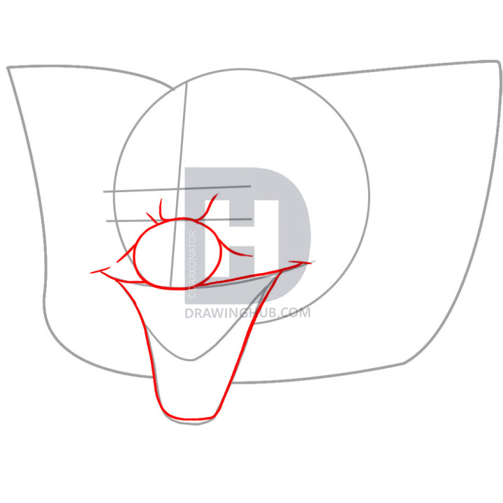 720x720 How To Draw Killer Clowns, Step