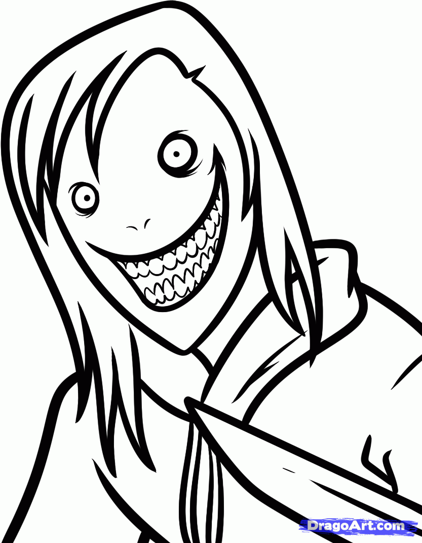 833x1070 easy how to draw jeff the killer art in jeff the killer
