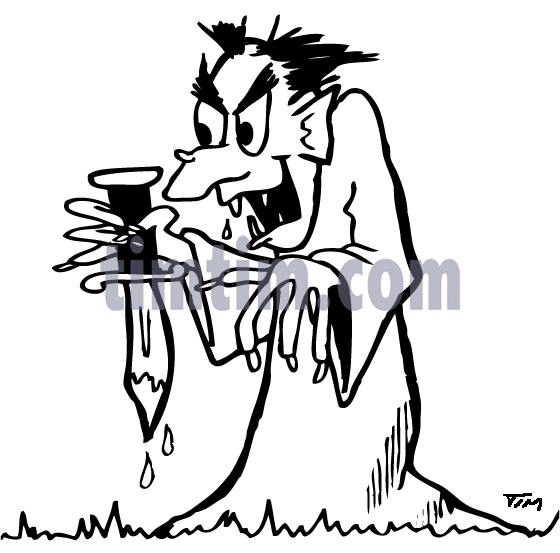 560x553 Free Drawing Of A Killer Vampire Bw From The Category Crime Law