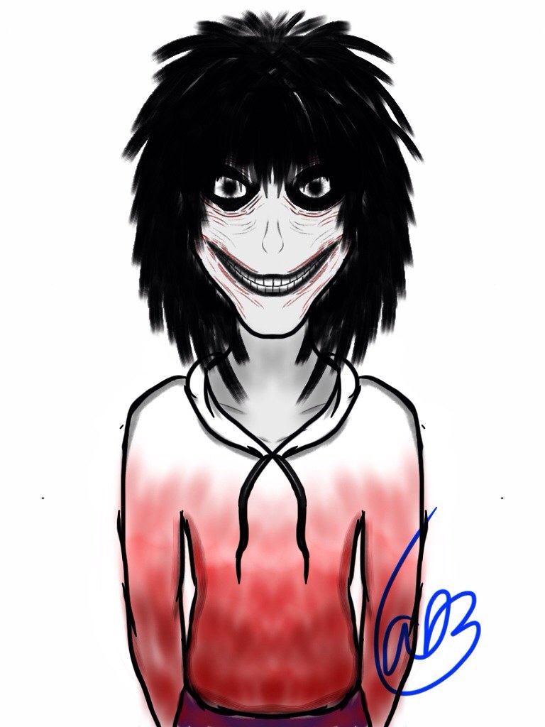 768x1024 jeff the killer my drawing of jeff the killer deathbat fiend