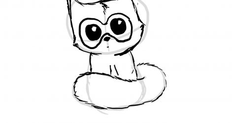 471x250 Whale Drawing Simple Cute Step