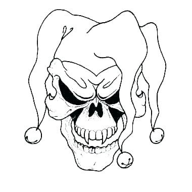 380x380 Scary Clowns Drawings Lali